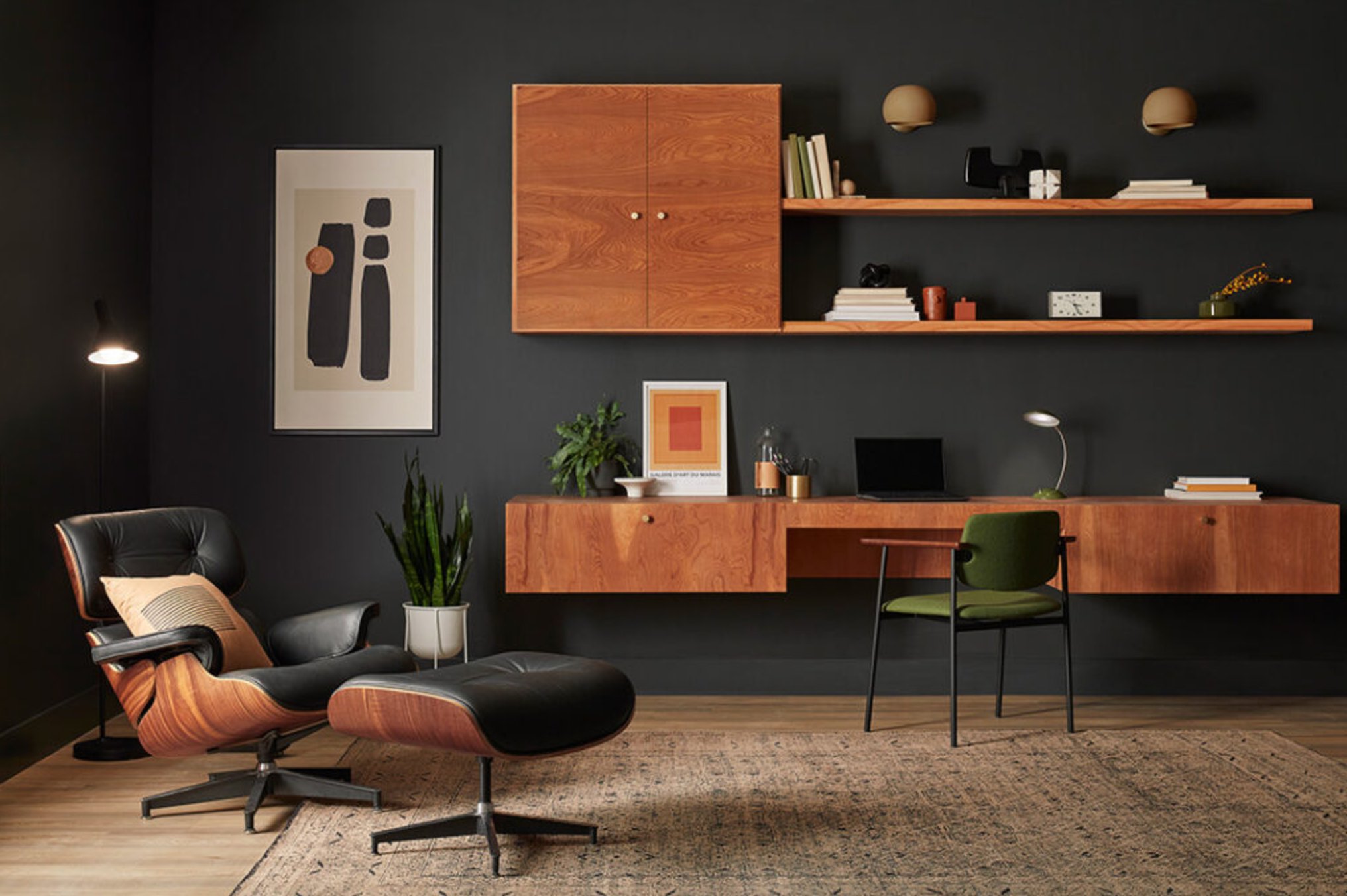 Iron Ore by Sherwin Williams lighting impact