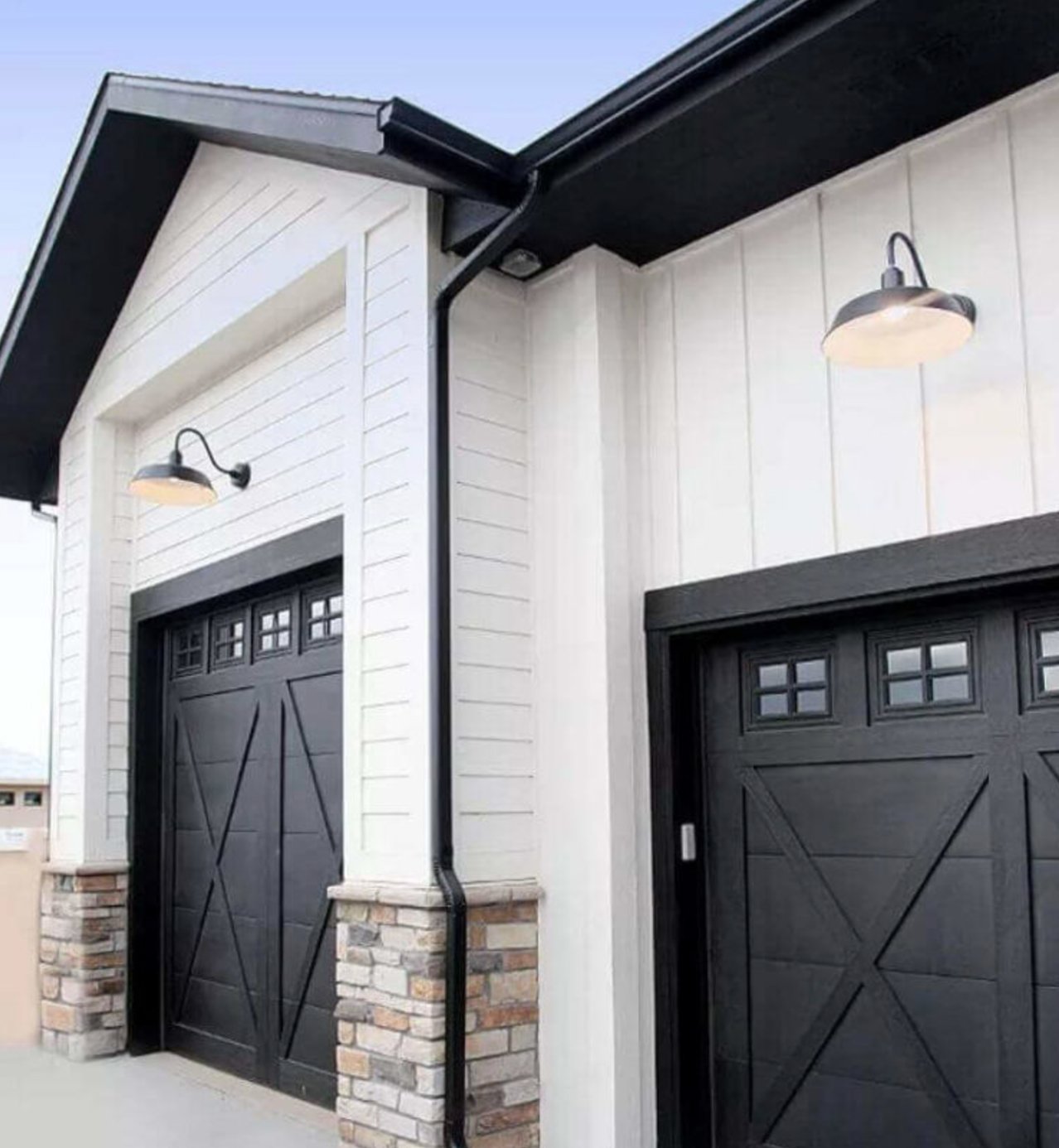 Tricorn Black by Sherwin Williams exterior