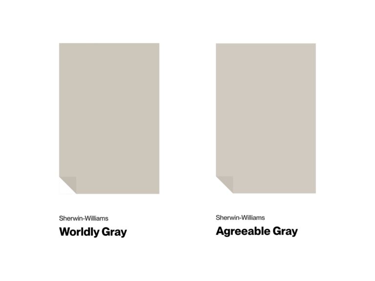 SW Wordly Gray vs SW Agreeable Gray featured image