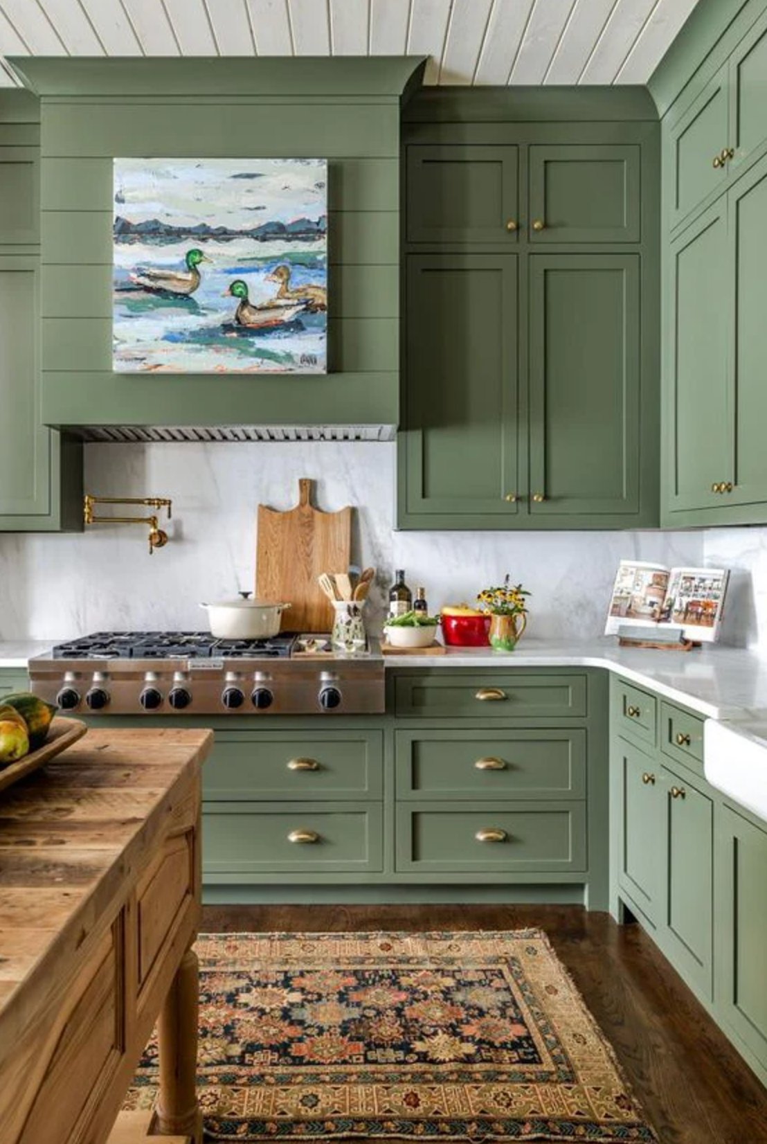 Sage Green Kitchen Cabinets