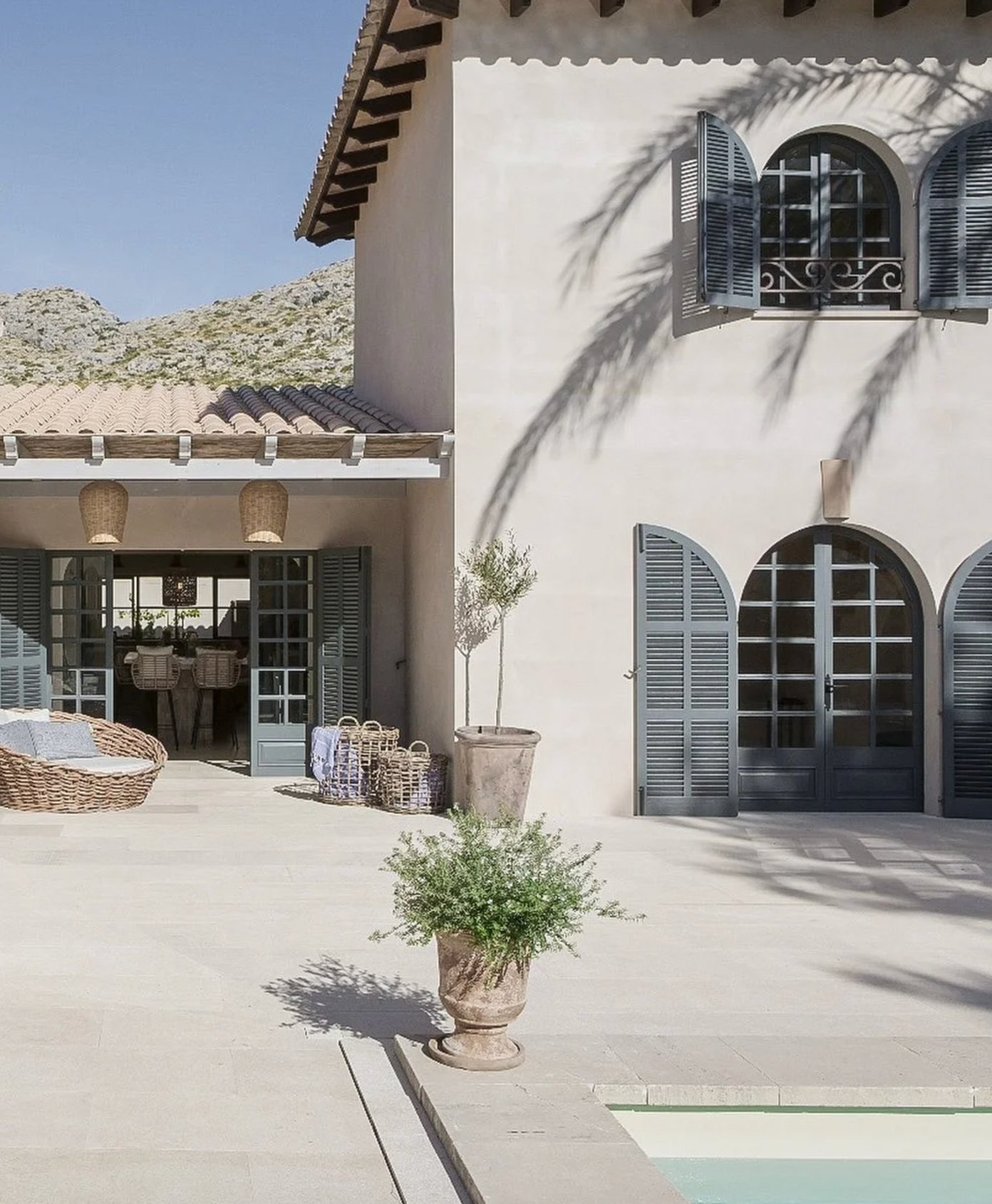 Sandy house exterior