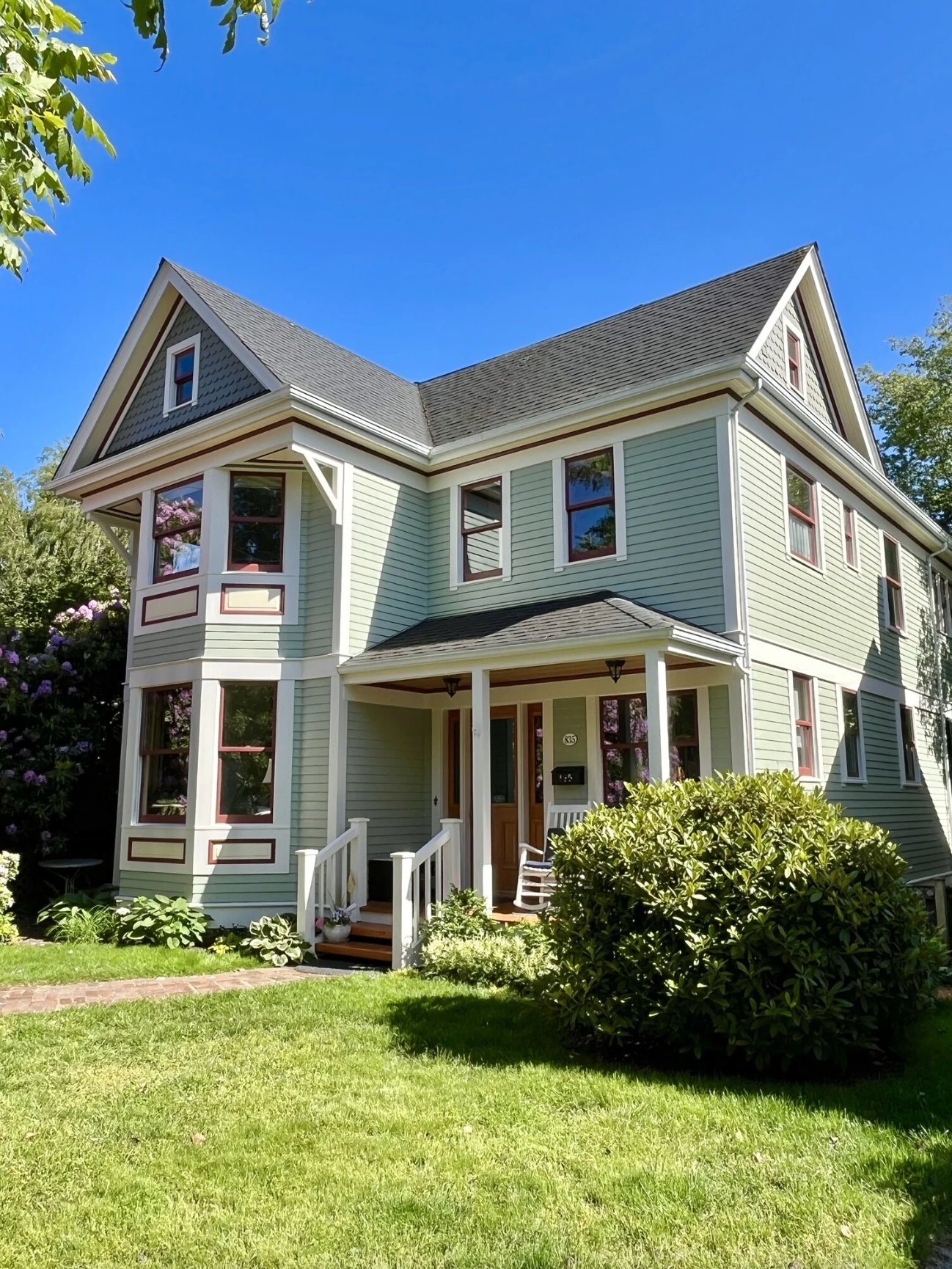 Saybrook Sage Benjamin Moore Exterior