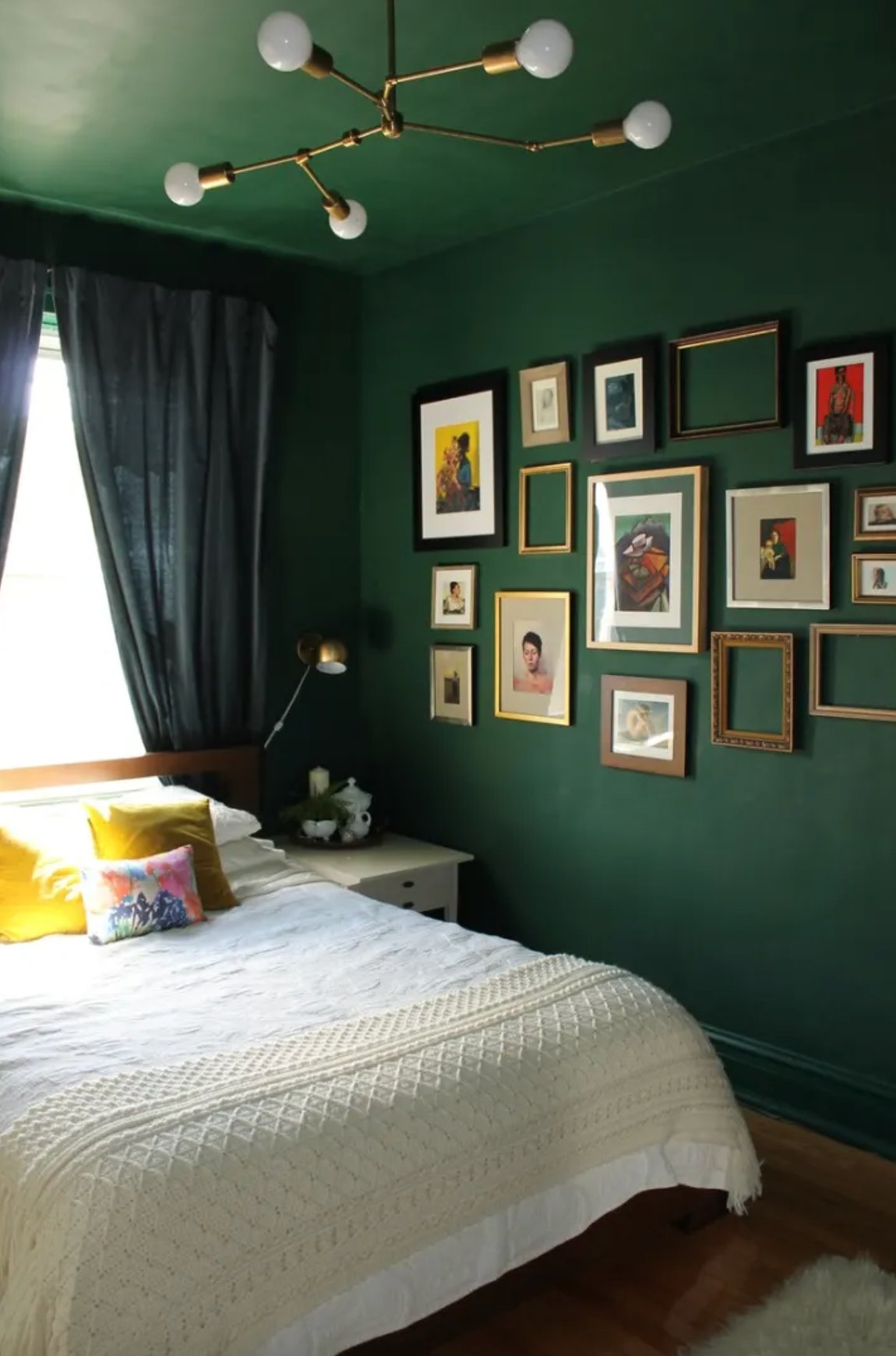 Shamrock by Sherwin Williams ceiling