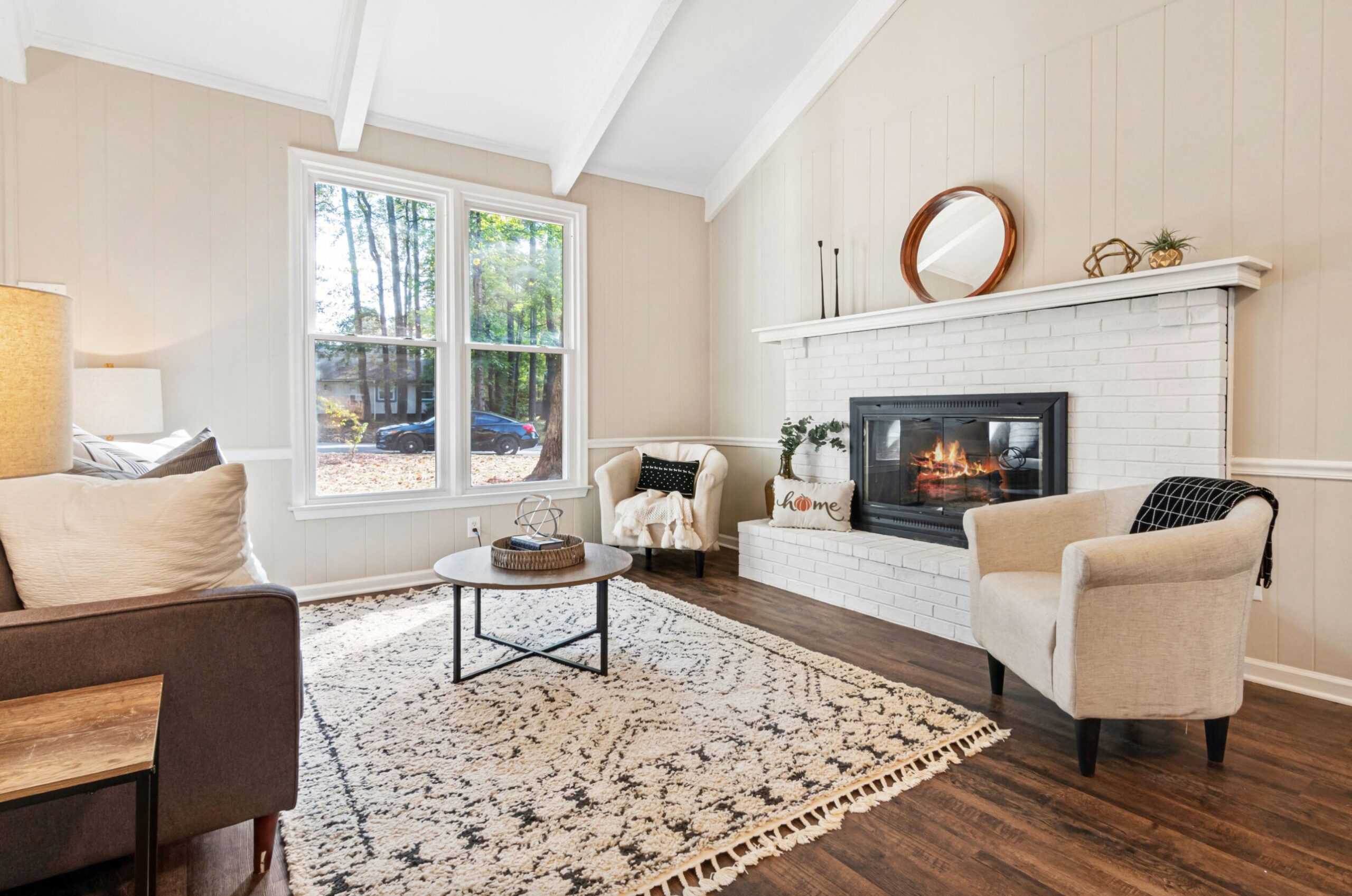 Shiitake in a living room