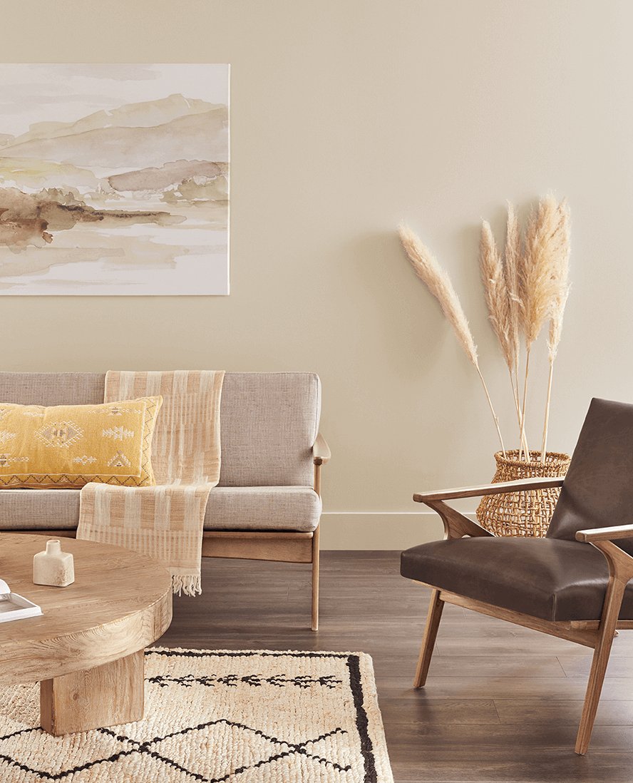 Shiitake in a living room