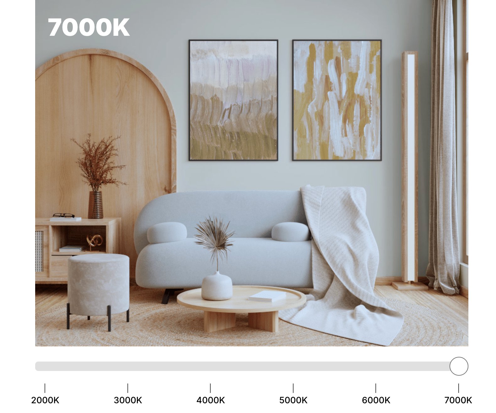 Simply White artificial lighting