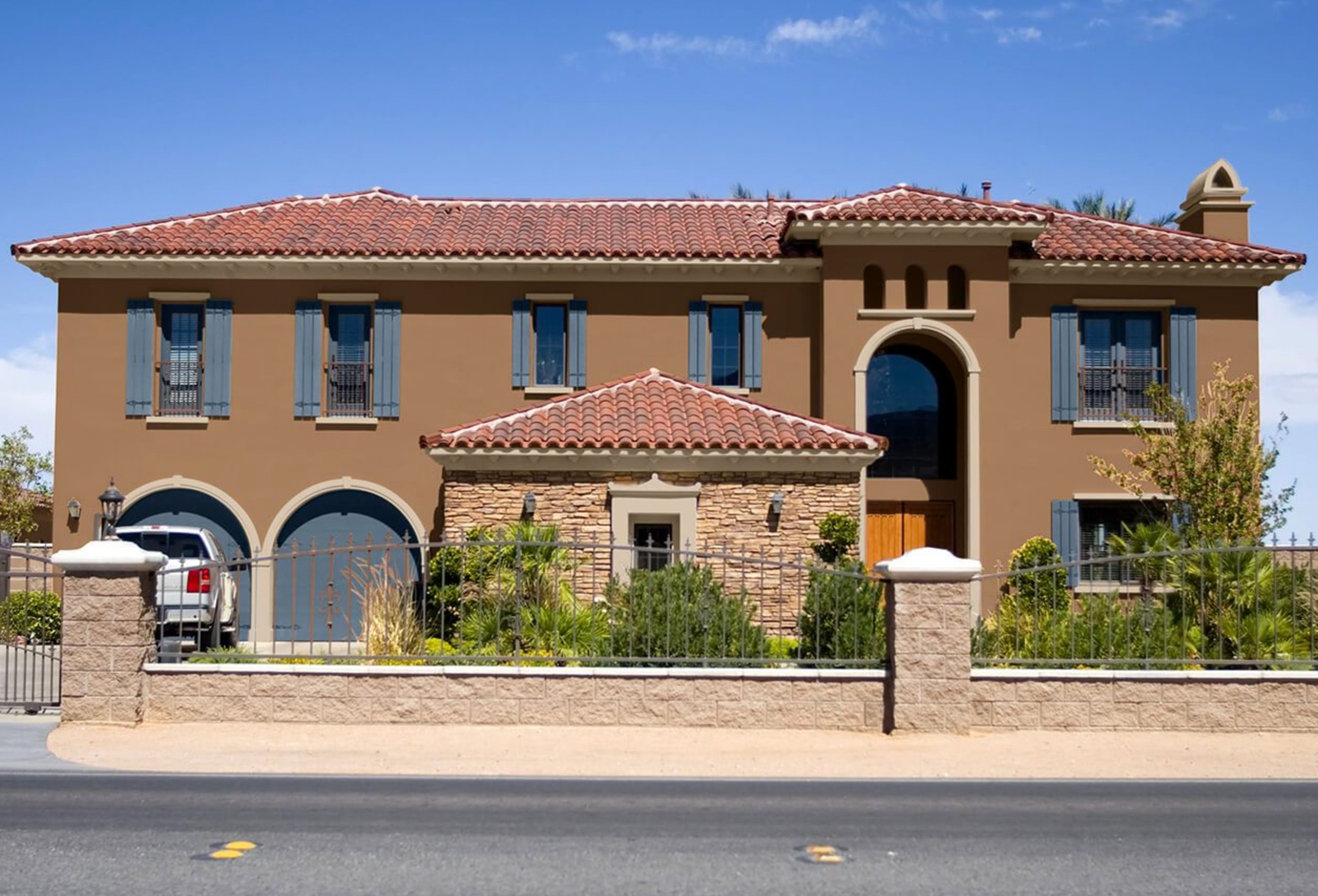 Smokey Topaz by Sherwin Williams exterior