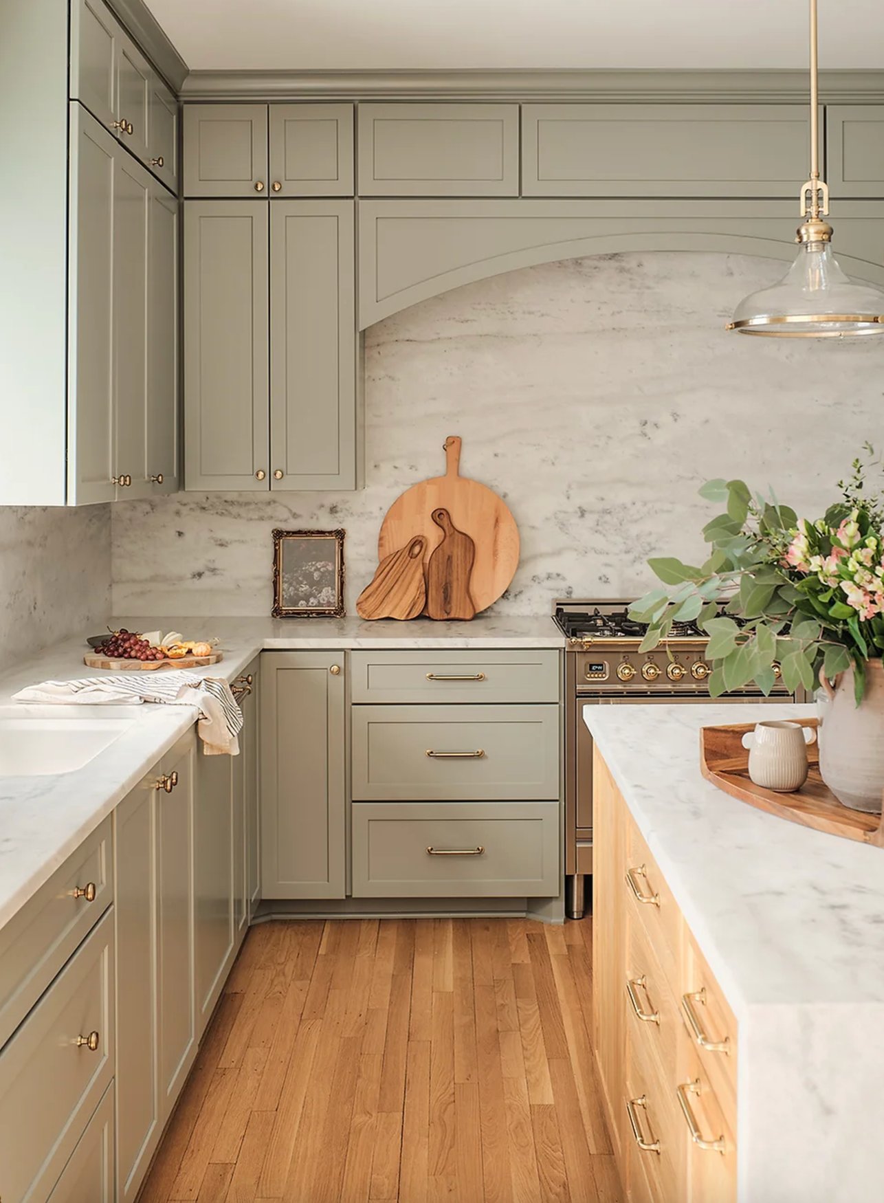 Taupe Kitchen Cabinets 2