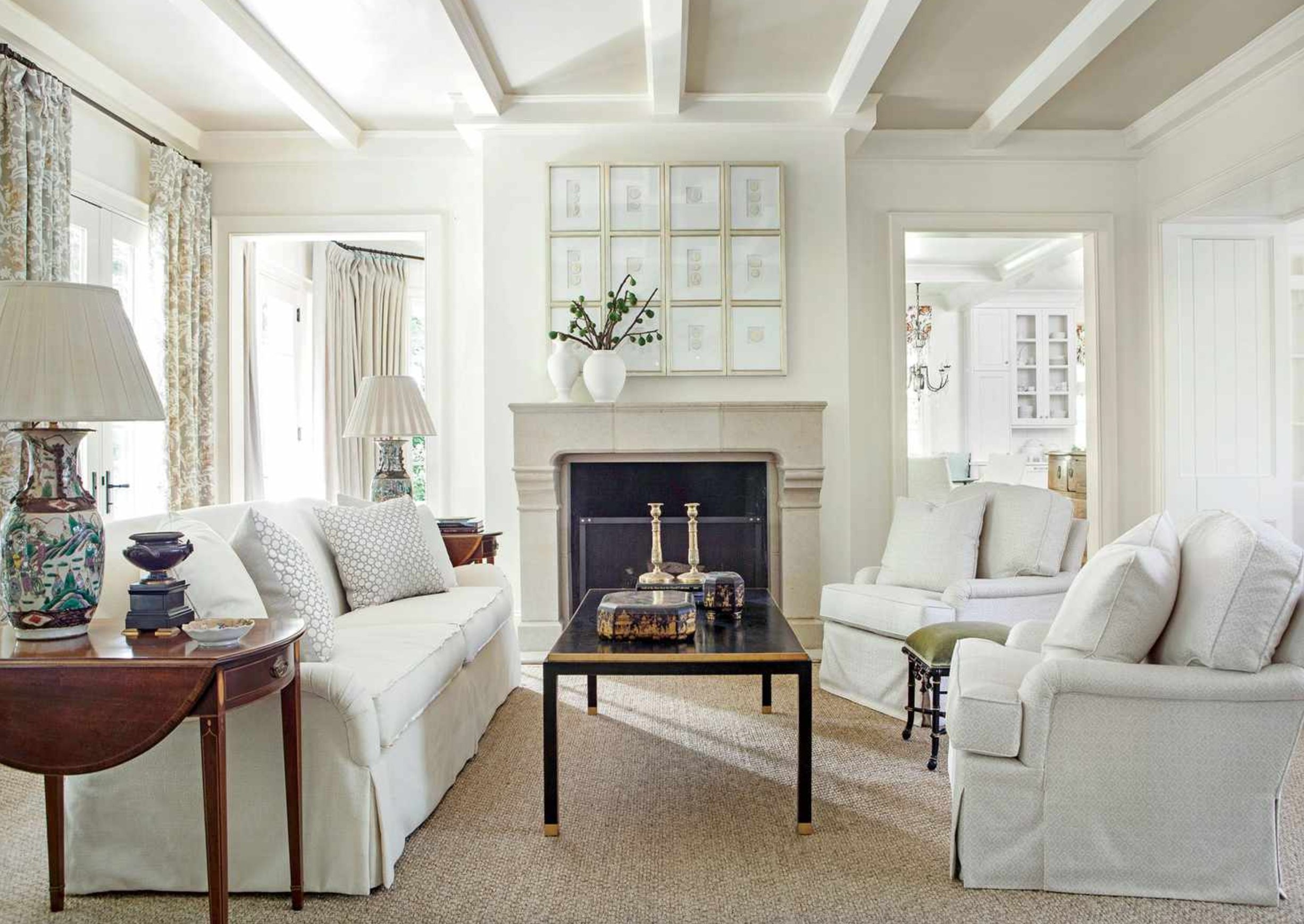 Warm white ceiling paint color